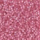 Miyuki delica beads 10/0 - Silver lined pink alabaster dyed DBM-625